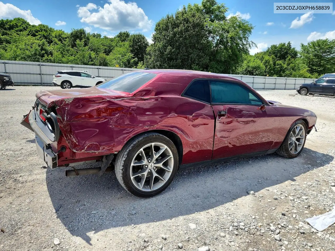 Auction sale of the 2023 Dodge Challenger , vin: 2C3CDZJGXPH658839, lot number: 57308196