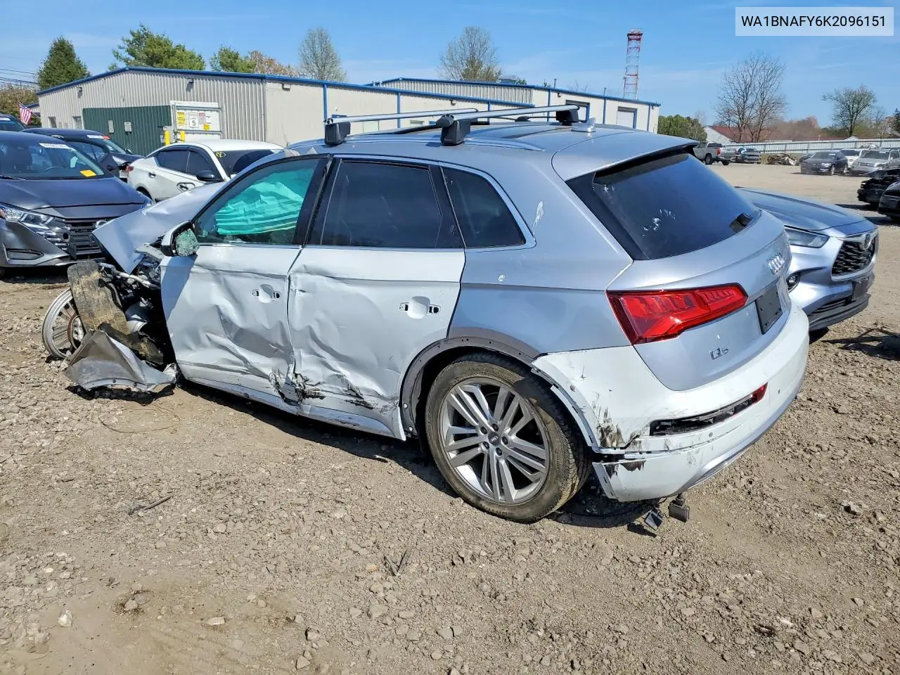 Auction sale of the 2019 Audi Q5 , vin: WA1BNAFY6K2096151, lot number: 49588826