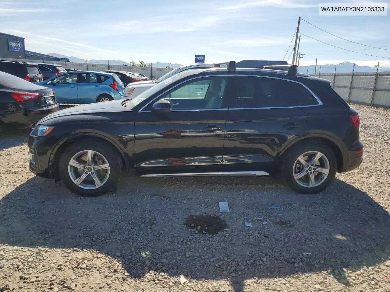 Auction sale of the 2022 Audi Q5 , vin: WA1ABAFY3N2105333, lot number: 55329926