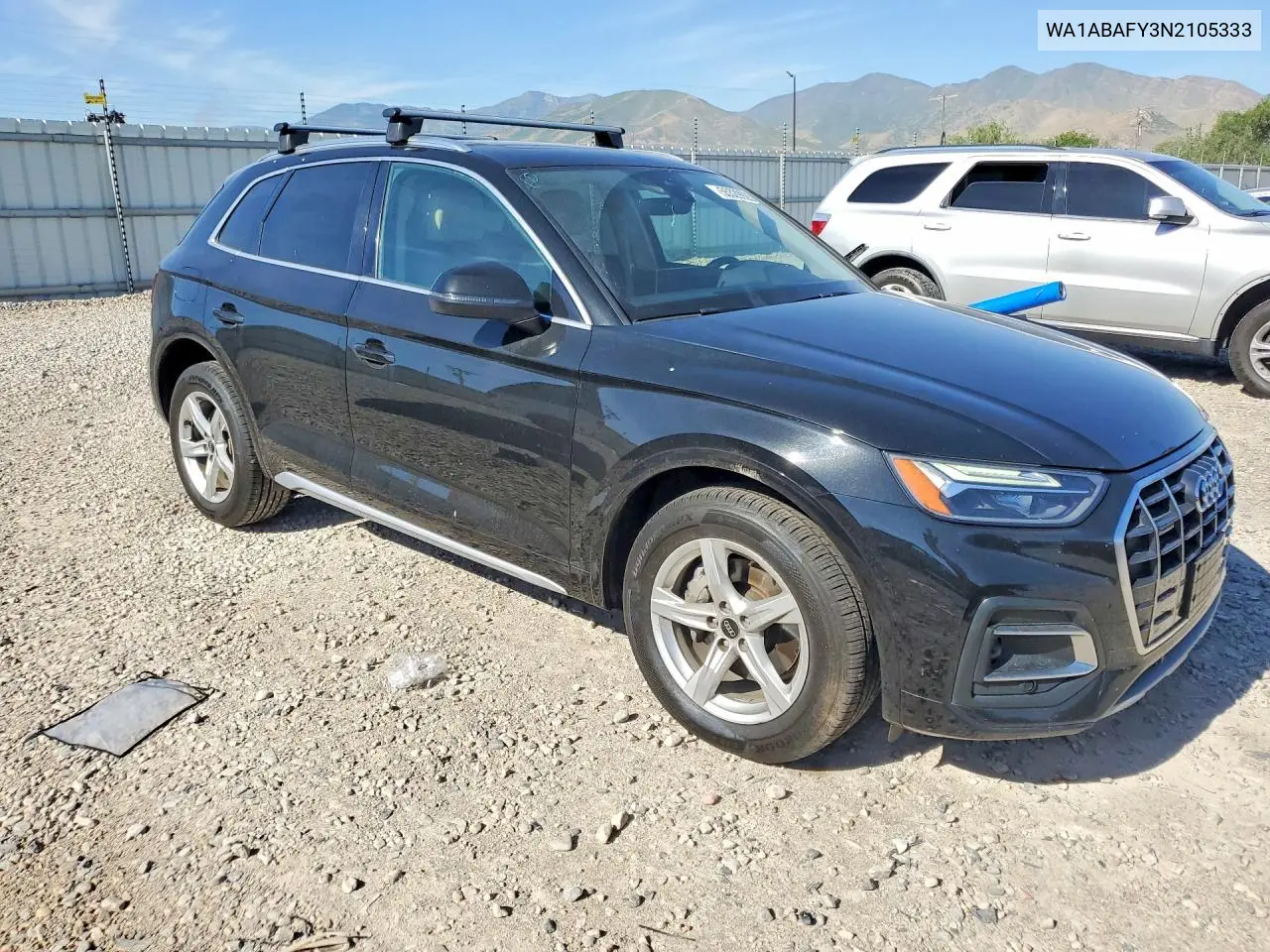 Auction sale of the 2022 Audi Q5 , vin: WA1ABAFY3N2105333, lot number: 55329926