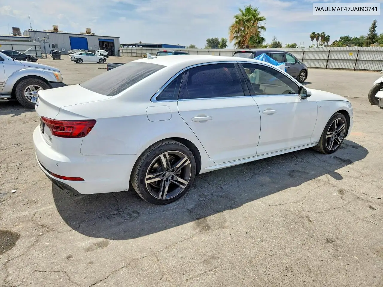 Auction sale of the 2018 Audi A4 , vin: WAULMAF47JA093741, lot number: 67149516