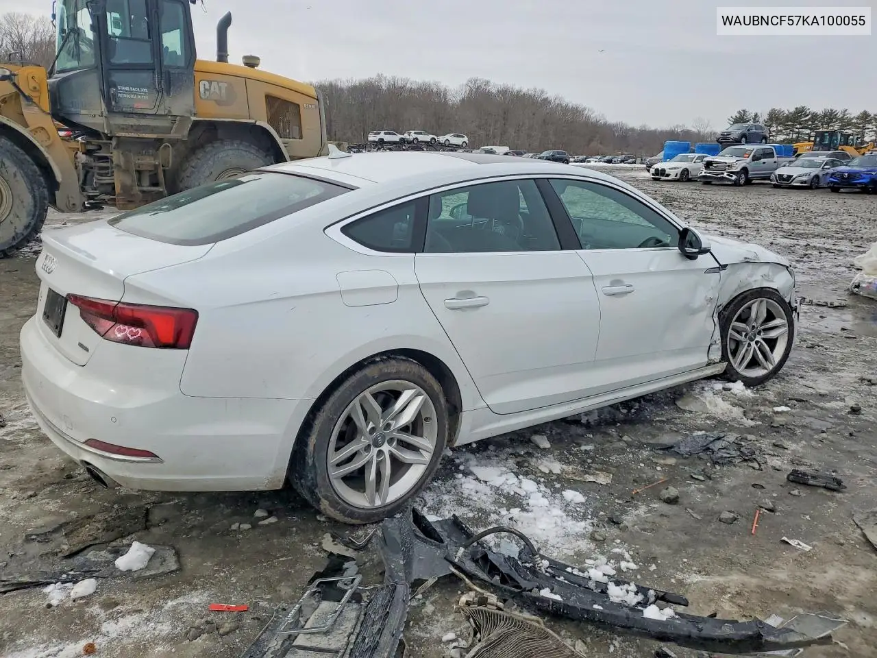 Auction sale of the 2019 Audi A5 , vin: WAUBNCF57KA100055, lot number: 76241795