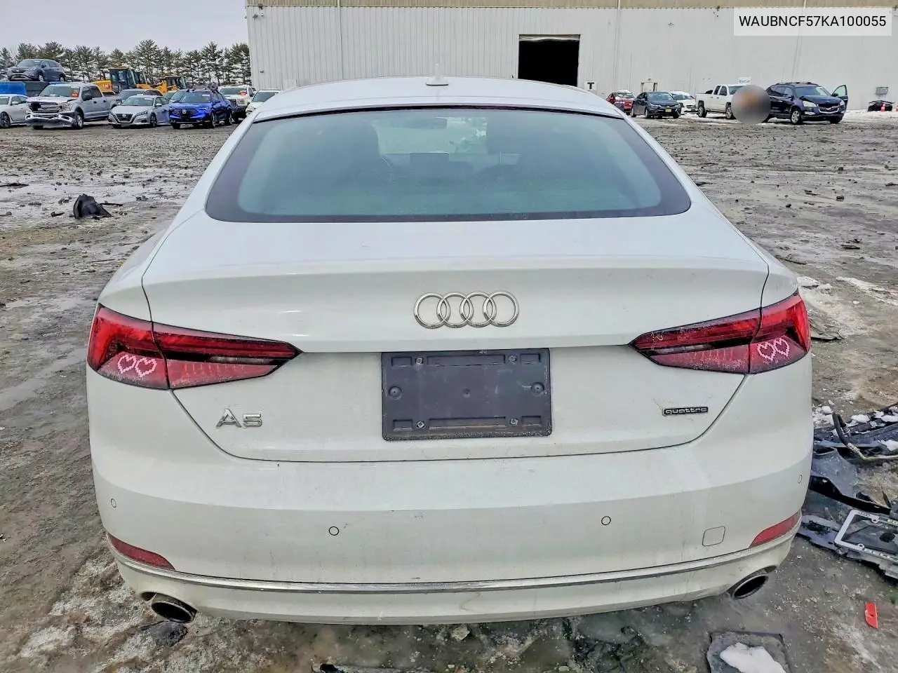 Auction sale of the 2019 Audi A5 , vin: WAUBNCF57KA100055, lot number: 76241795