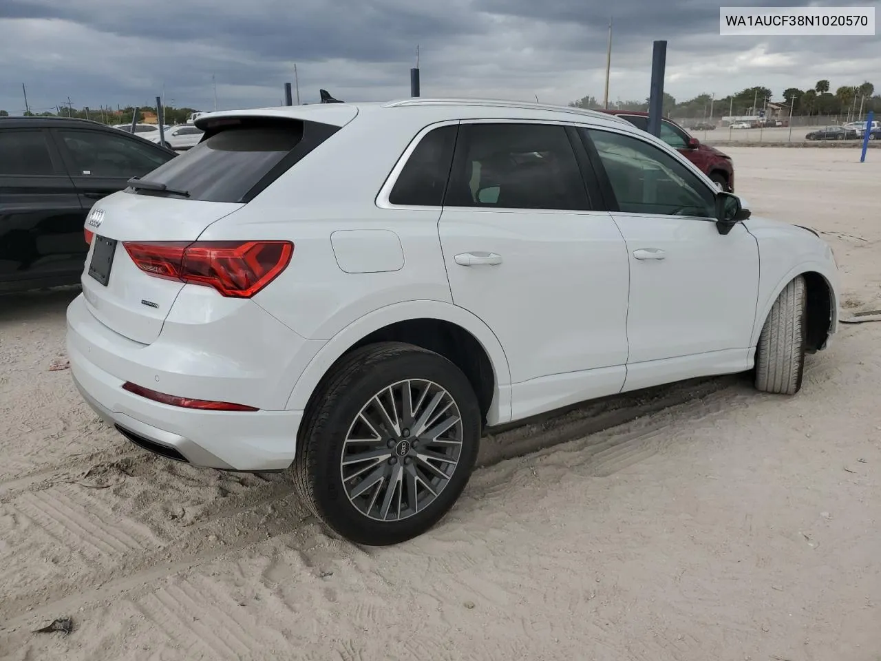 Auction sale of the 2022 Audi Q3 , vin: WA1AUCF38N1020570, lot number: 79535593