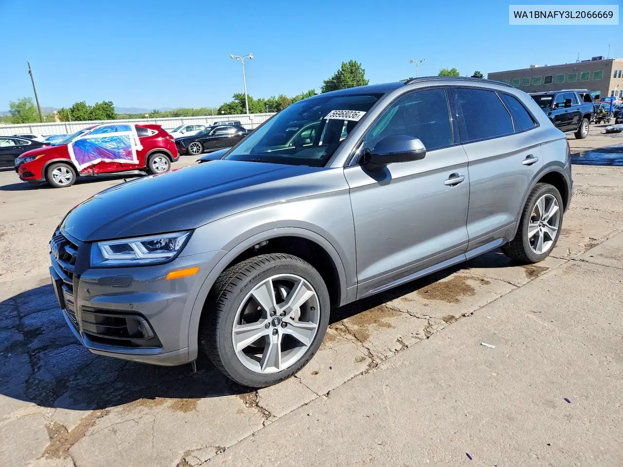 Auction sale of the 2020 Audi Q5 , vin: WA1BNAFY3L2066669, lot number: 56968036
