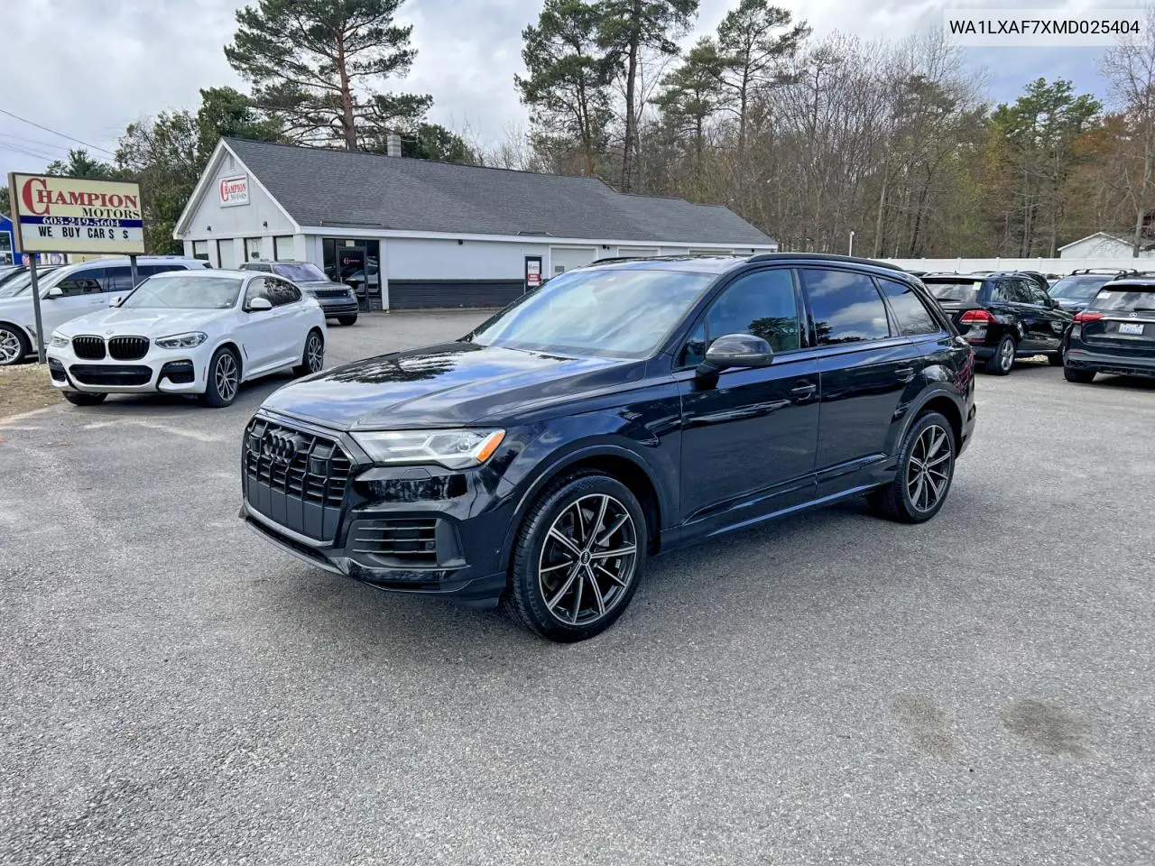 Auction sale of the 2021 Audi Q7 , vin: WA1LXAF7XMD025404, lot number: 51126076
