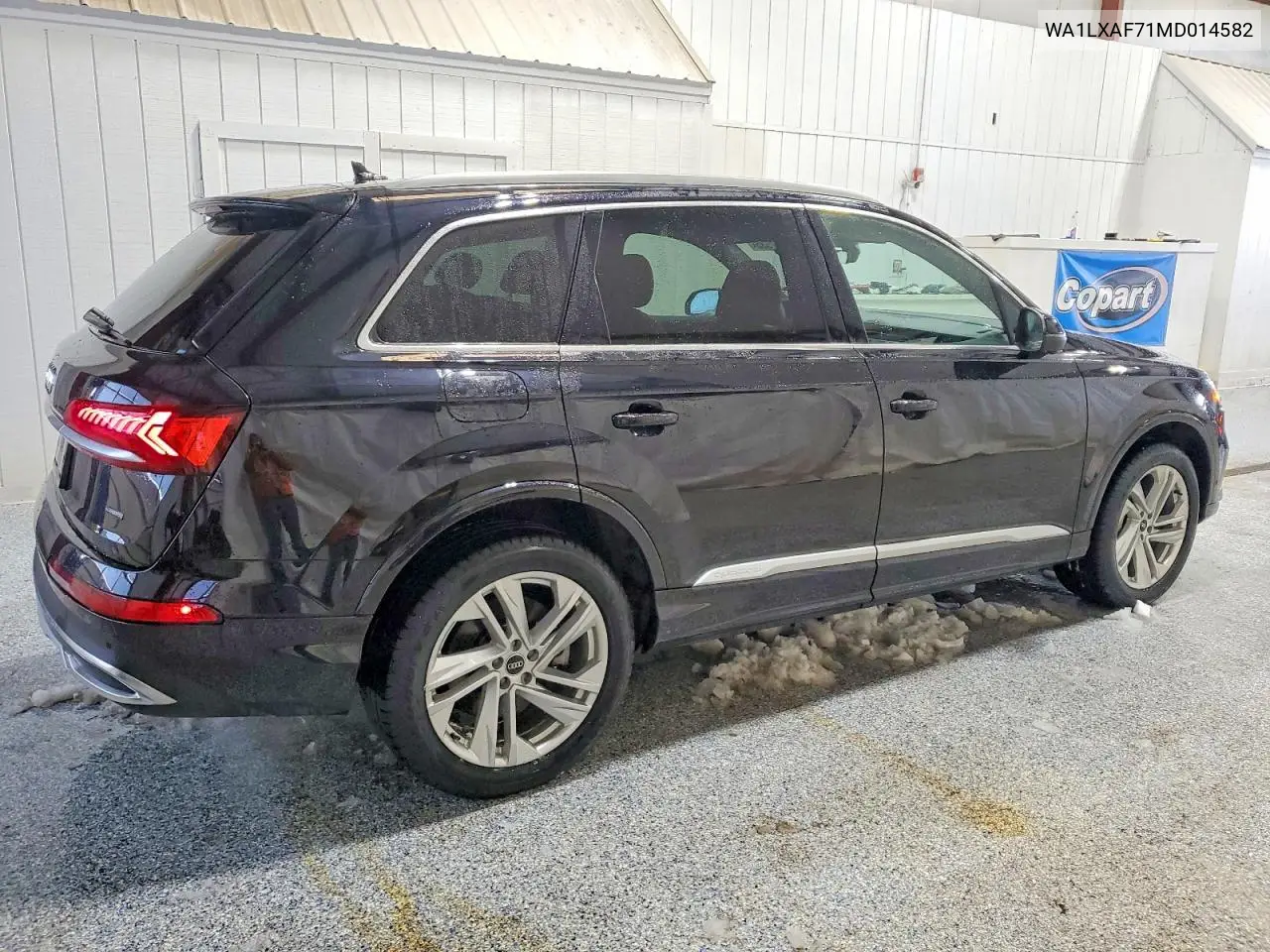 Auction sale of the 2021 Audi Q7 , vin: WA1LXAF71MD014582, lot number: 73417535