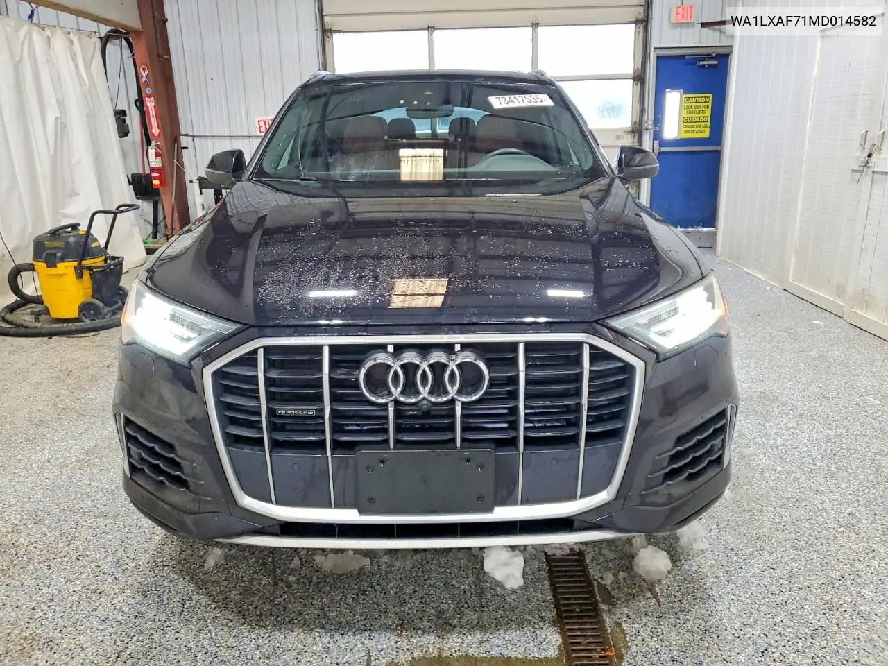 Auction sale of the 2021 Audi Q7 , vin: WA1LXAF71MD014582, lot number: 73417535