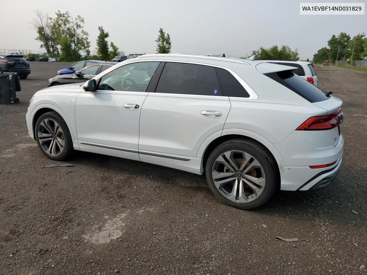 Auction sale of the 2022 Audi Q8 , vin: WA1EVBF14ND031829, lot number: 67395064