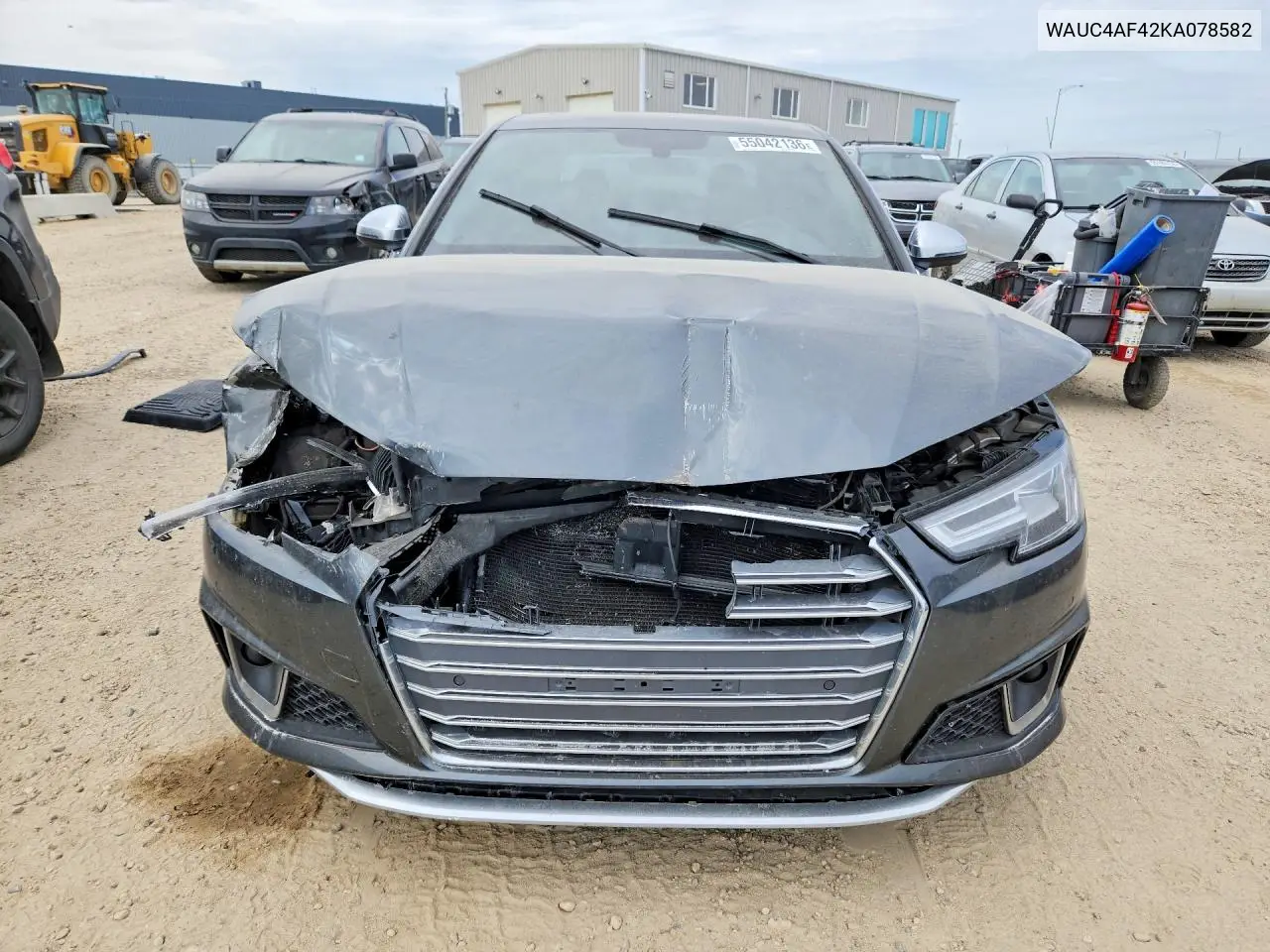 Auction sale of the 2019 Audi RS4 , vin: WAUC4AF42KA078582, lot number: 55042136