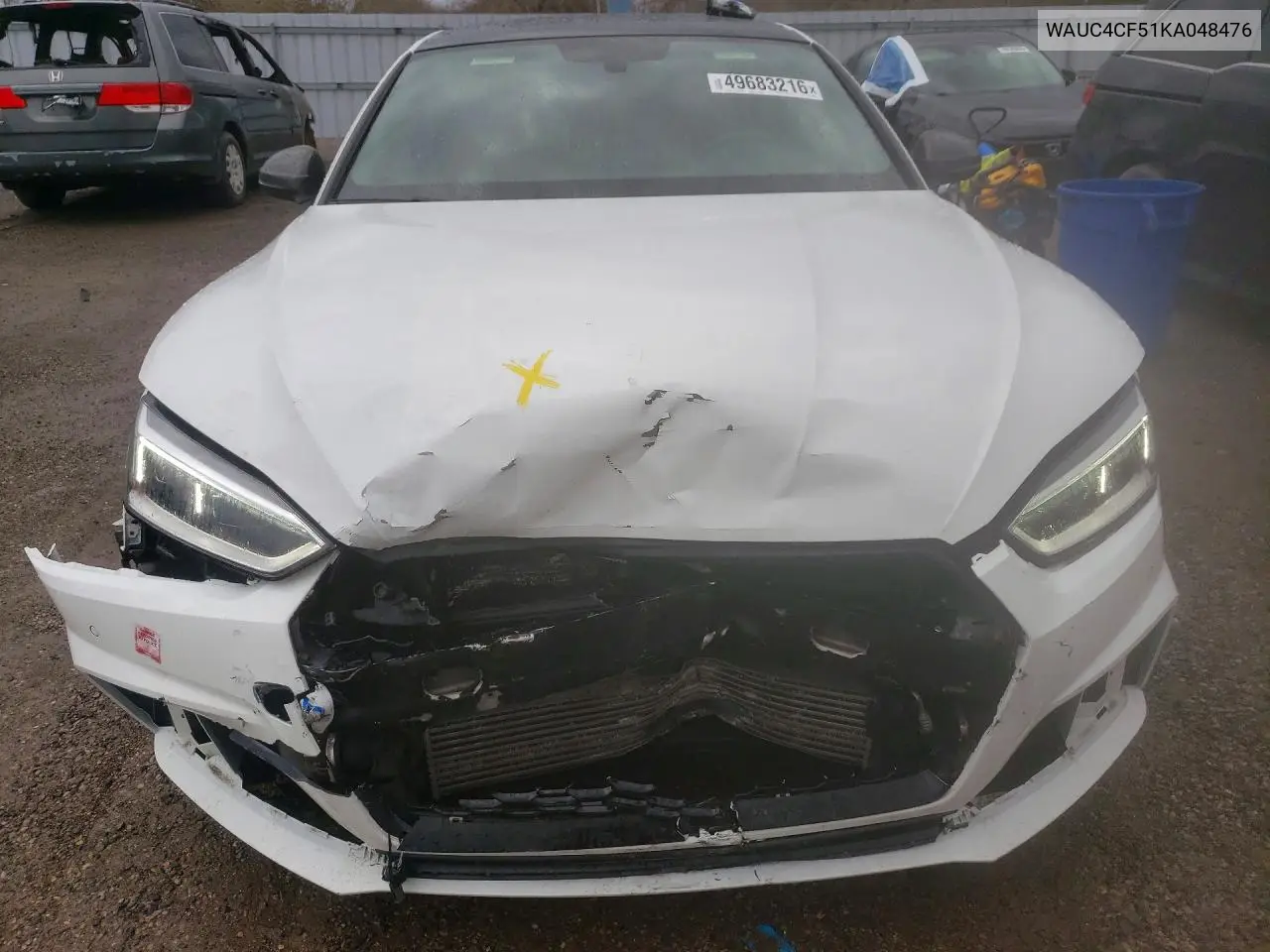 Auction sale of the 2019 Audi RS5 , vin: WAUC4CF51KA048476, lot number: 49683216