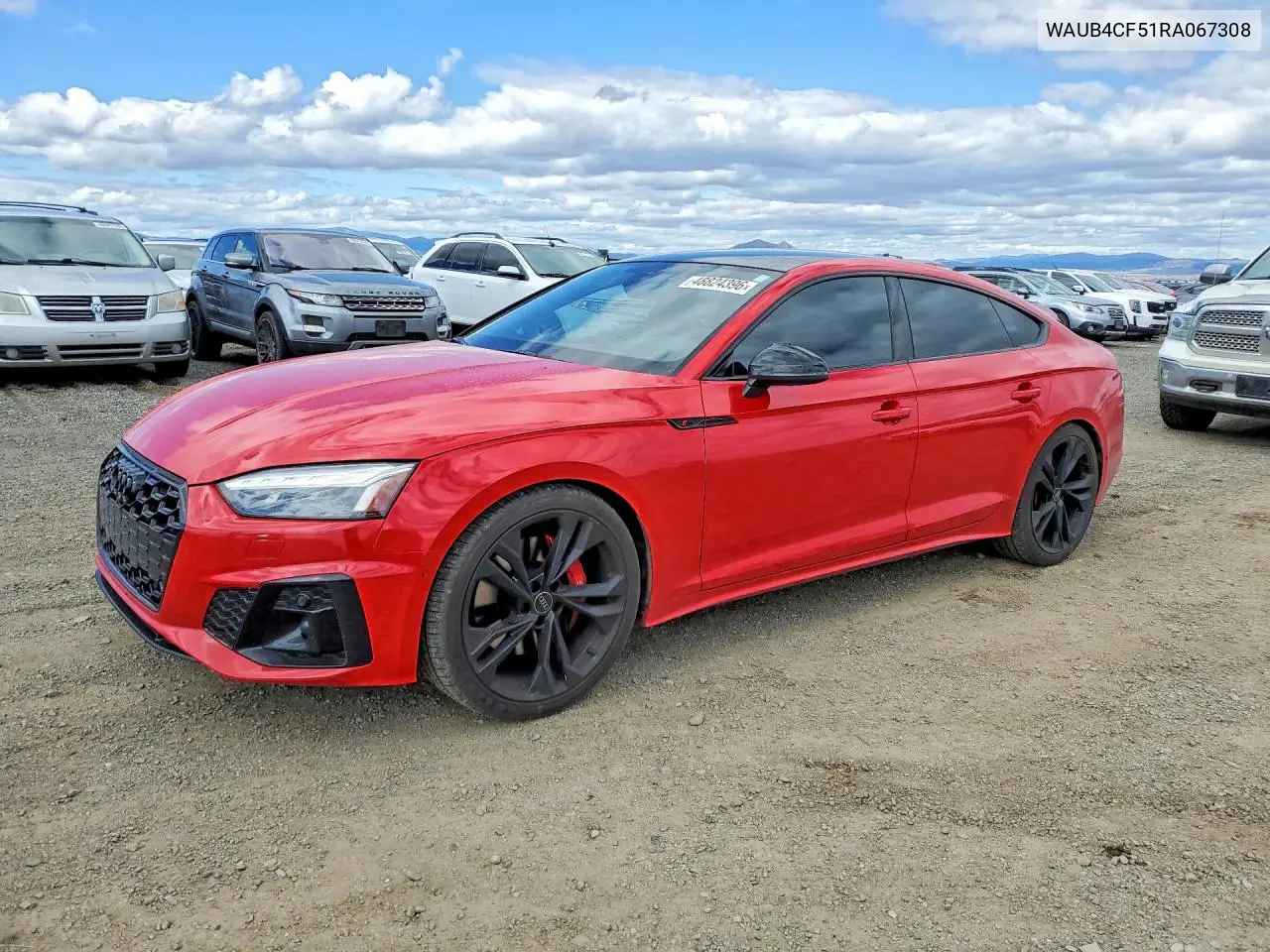 Auction sale of the 2024 Audi S5 , vin: WAUB4CF51RA067308, lot number: 48824396