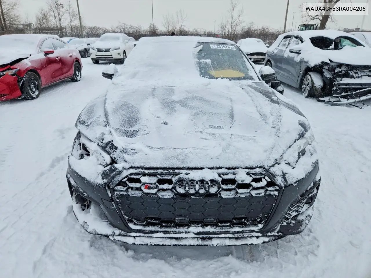 Auction sale of the 2024 Audi RS5 , vin: WAUA4CF53RA004206, lot number: 72310785