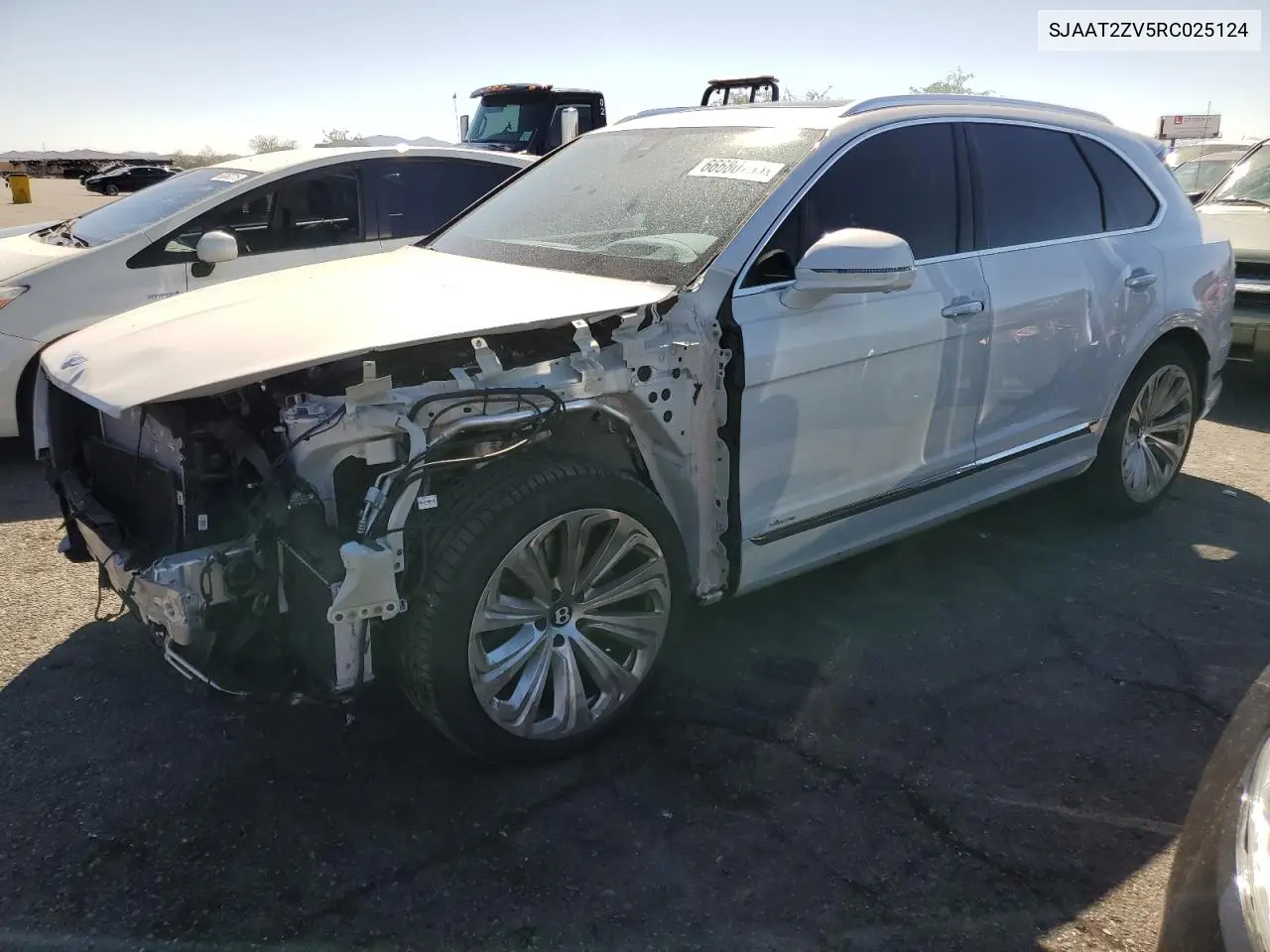 Auction sale of the 2024 Bentley Bentayga , vin: SJAAT2ZV5RC025124, lot number: 66680755