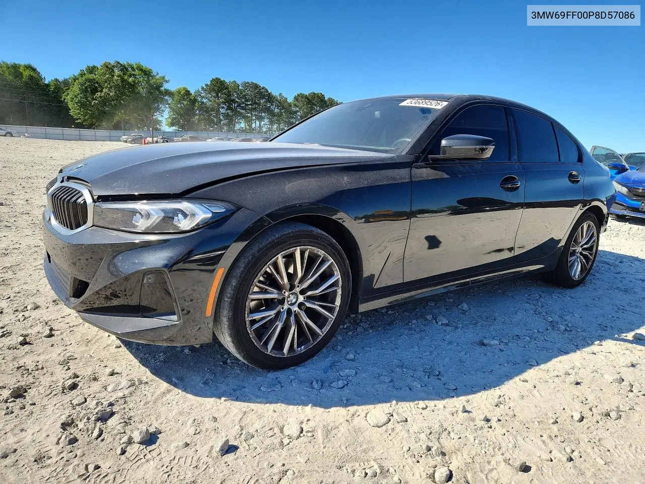 Auction sale of the 2023 BMW 3er , vin: 3MW69FF00P8D57086, lot number: 53689526