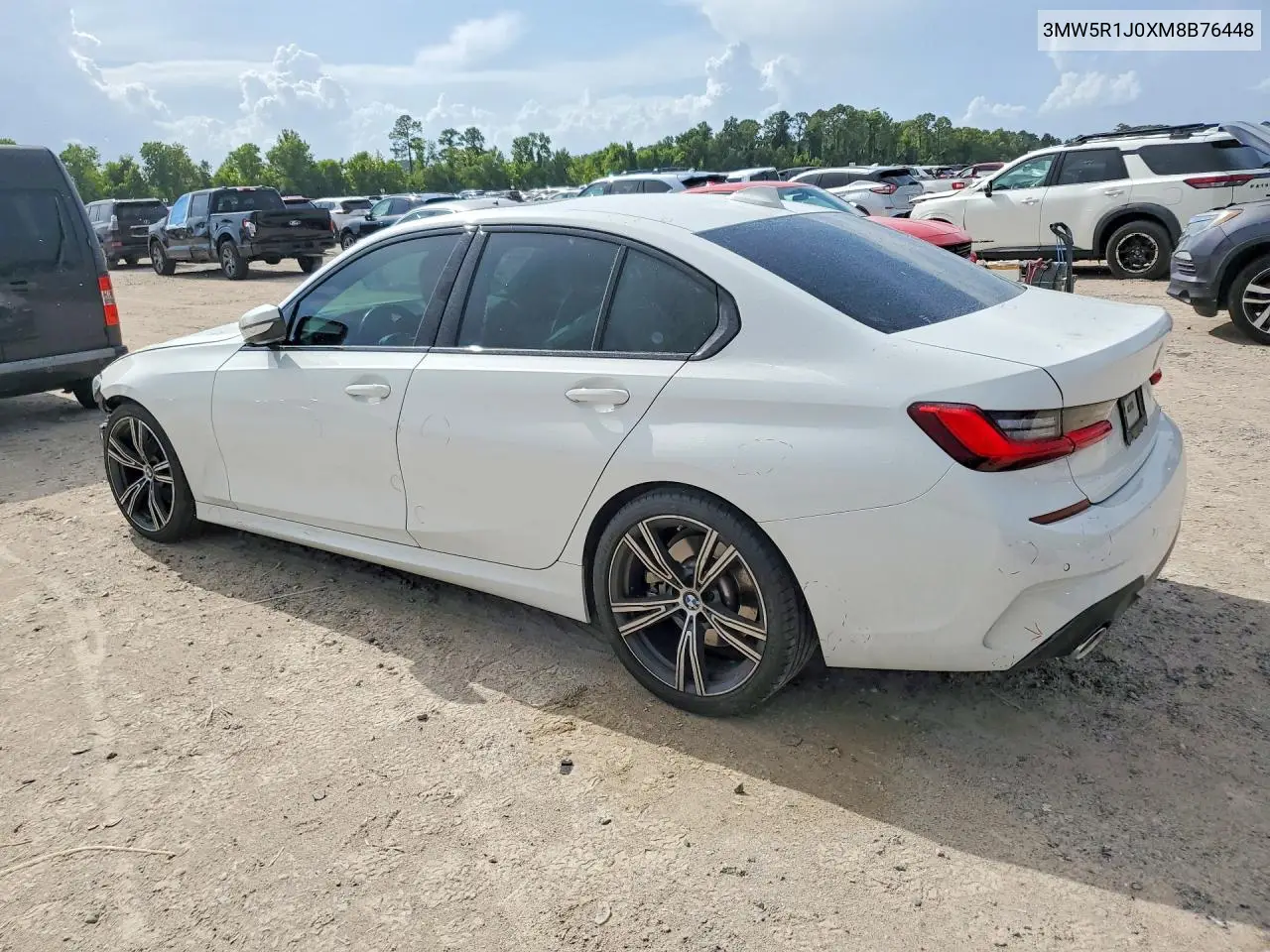 Auction sale of the 2021 BMW 3er , vin: 3MW5R1J0XM8B76448, lot number: 59744976