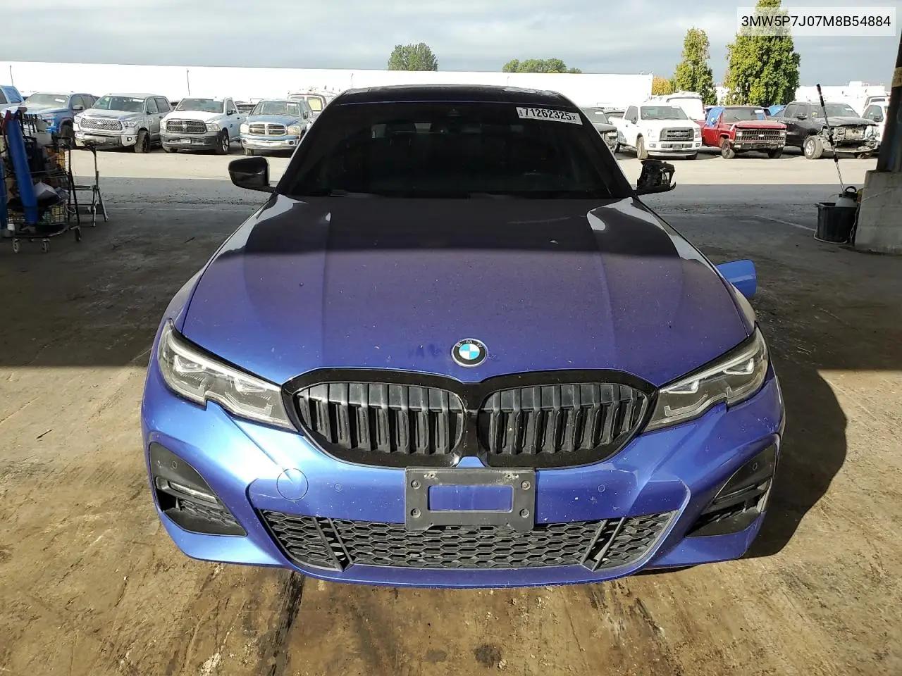 Auction sale of the 2021 BMW 3er , vin: 3MW5P7J07M8B54884, lot number: 71262325