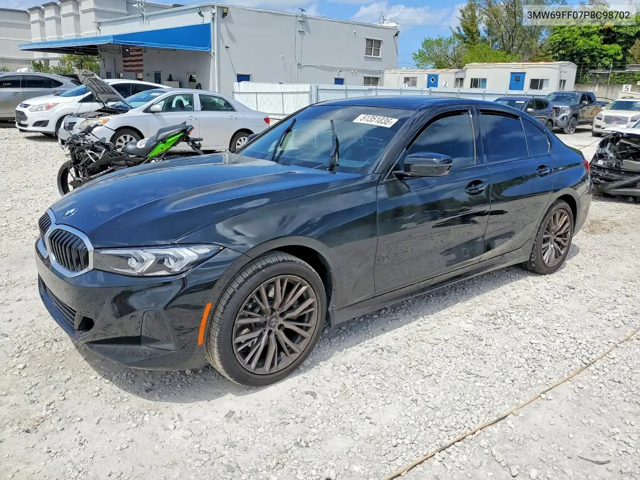Auction sale of the 2023 BMW 3er , vin: 3MW69FF07P8C98702, lot number: 51351836