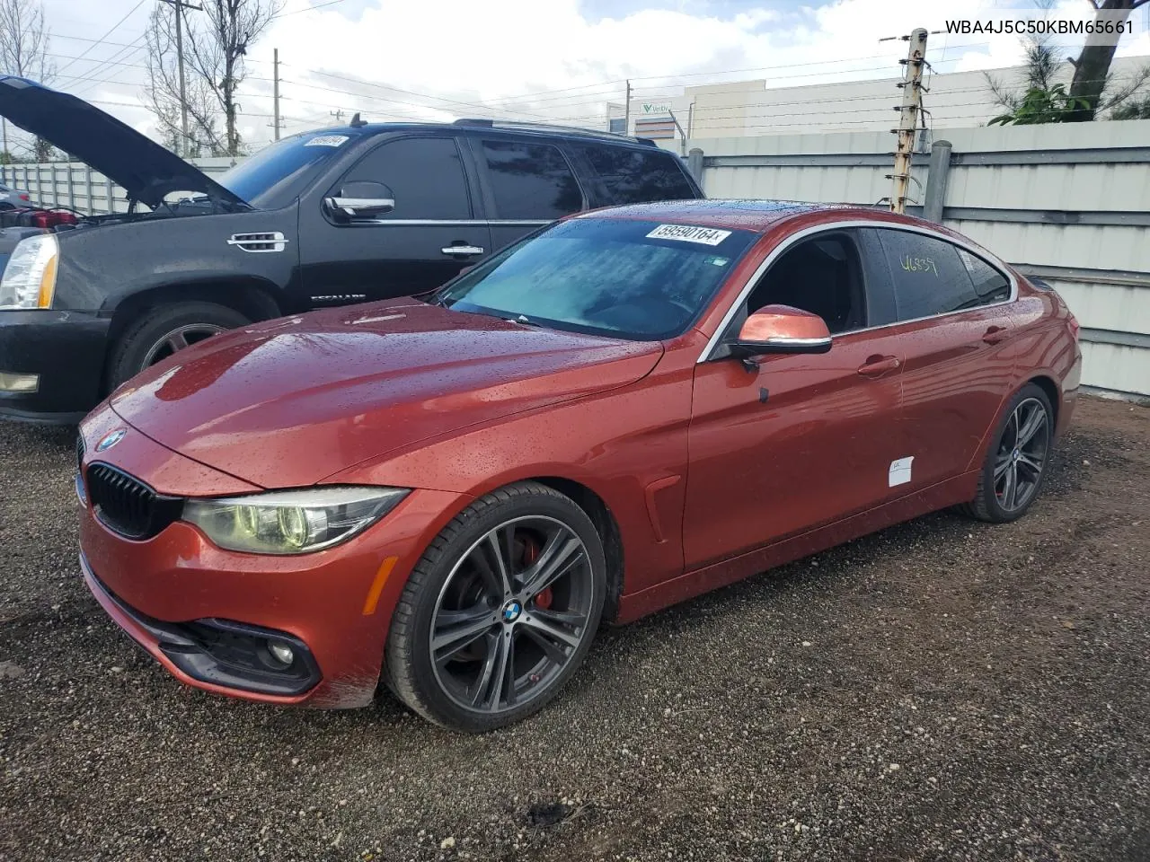 Auction sale of the 2019 BMW 4er , vin: WBA4J5C50KBM65661, lot number: 59590164