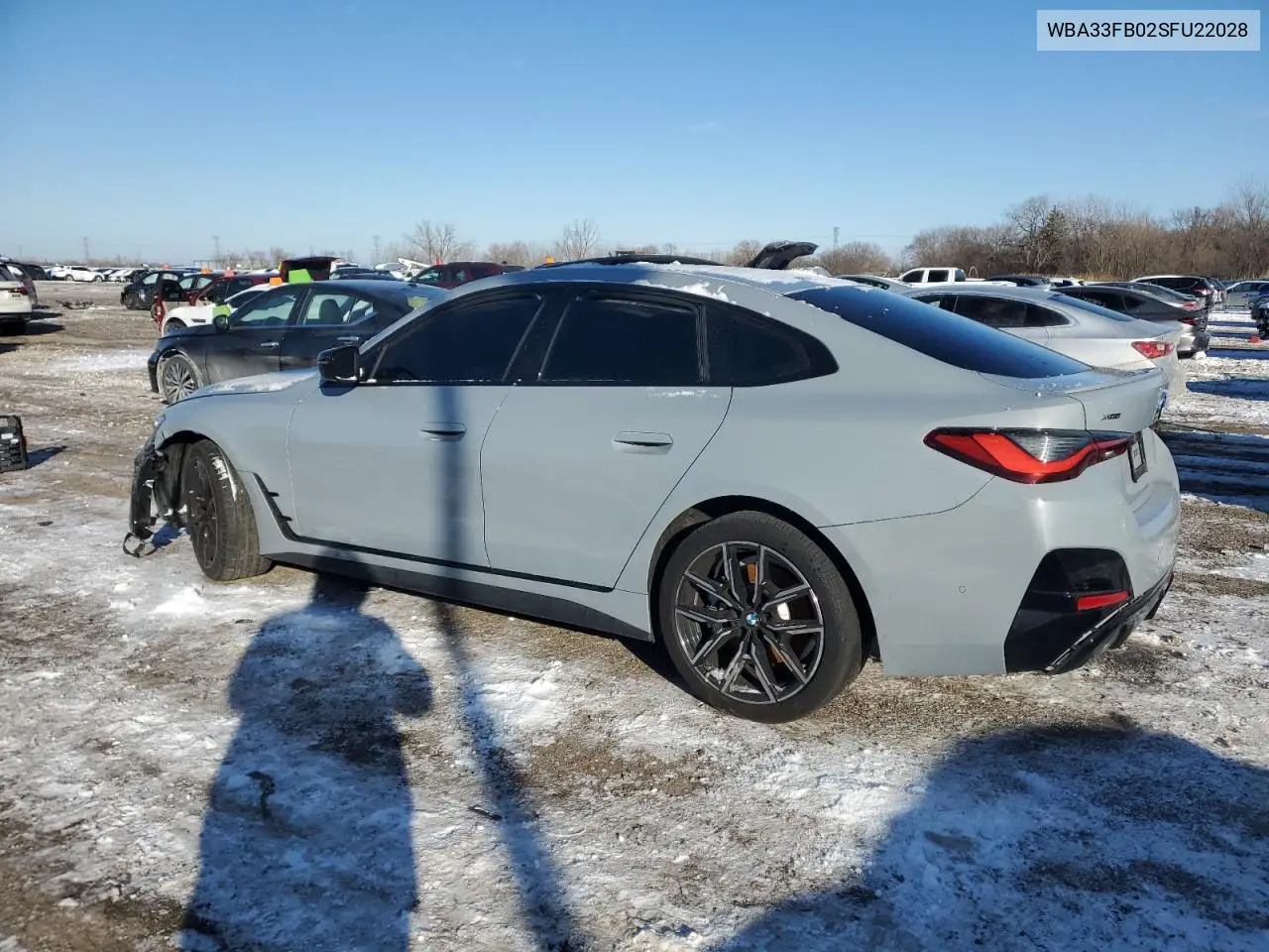 Auction sale of the 2025 BMW 4er , vin: WBA33FB02SFU22028, lot number: 74665115