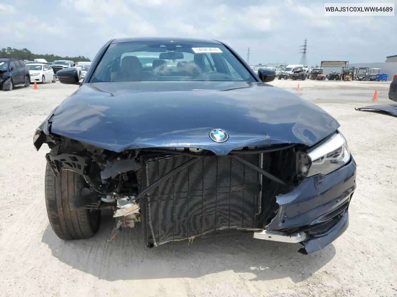 Auction sale of the 2020 BMW 5er , vin: WBAJS1C0XLWW64689, lot number: 54945434