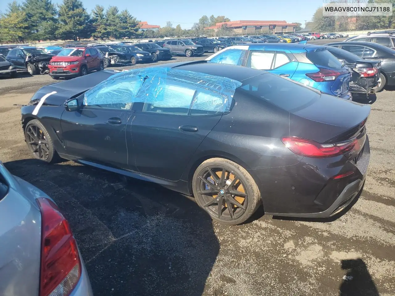 Auction sale of the 2022 BMW 8er , vin: WBAGV8C01NCJ71188, lot number: 87005355