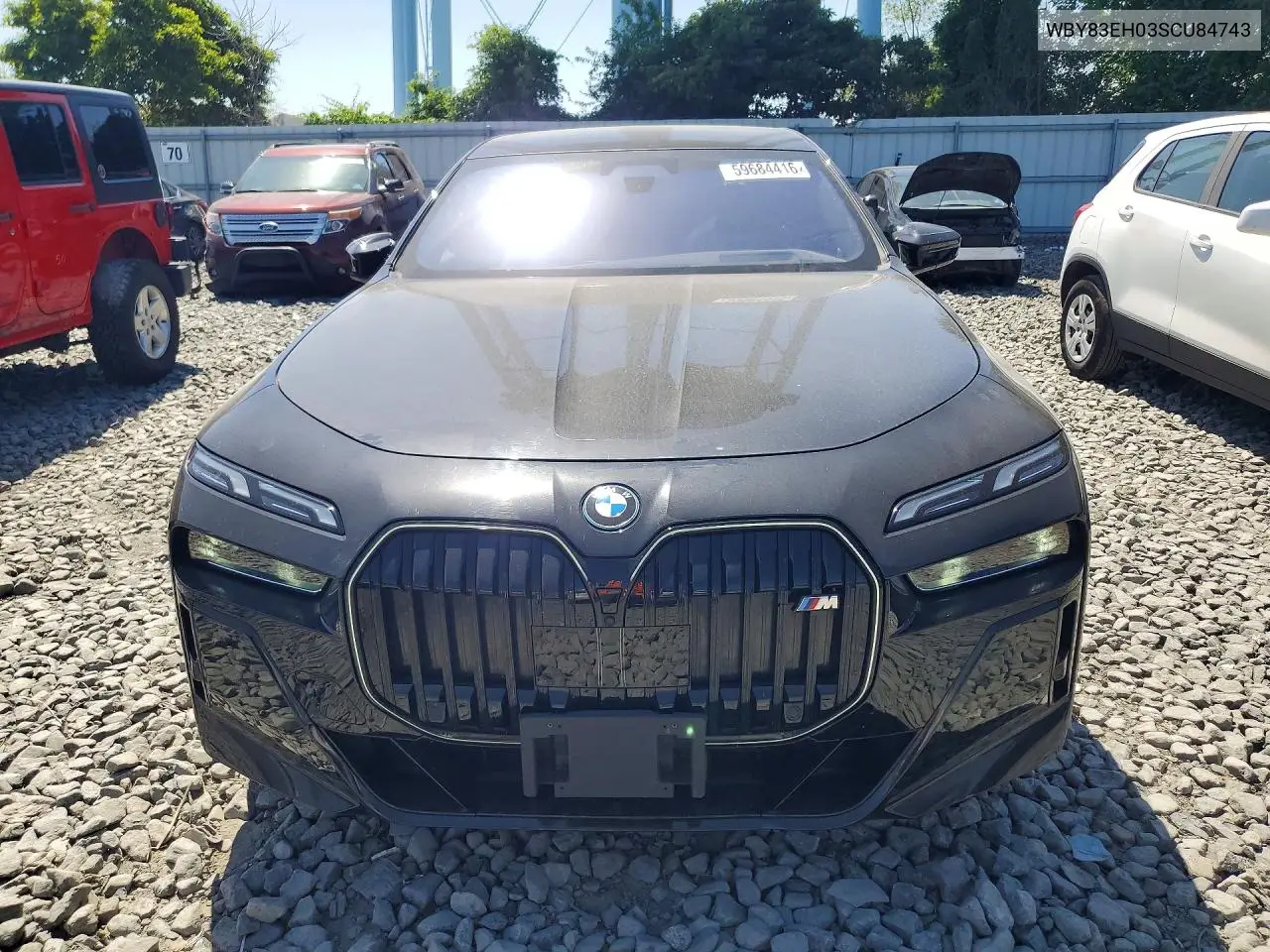 Auction sale of the 2025 BMW i7 , vin: WBY83EH03SCU84743, lot number: 59684416
