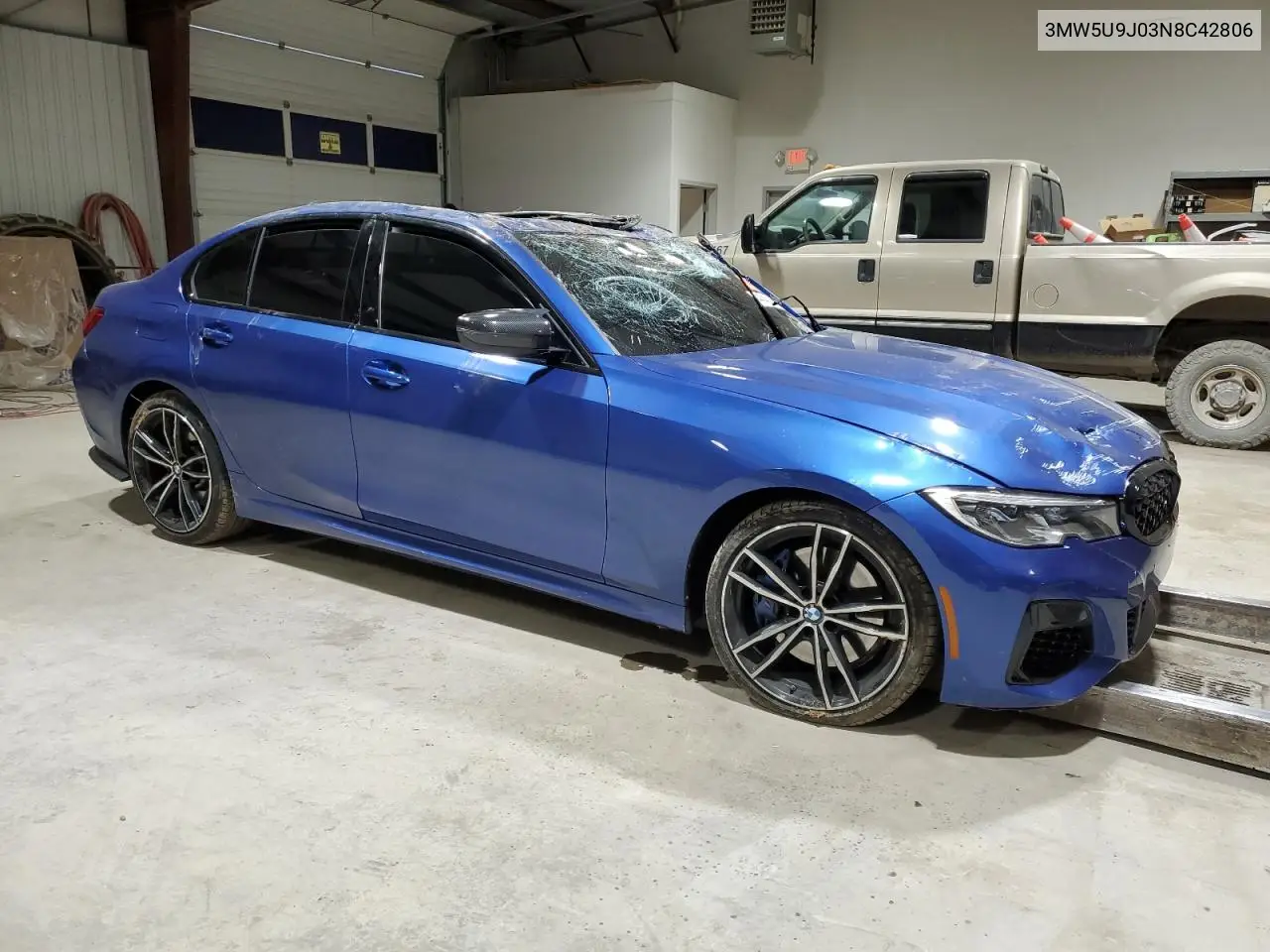 Auction sale of the 2022 BMW M3 , vin: 3MW5U9J03N8C42806, lot number: 44845055