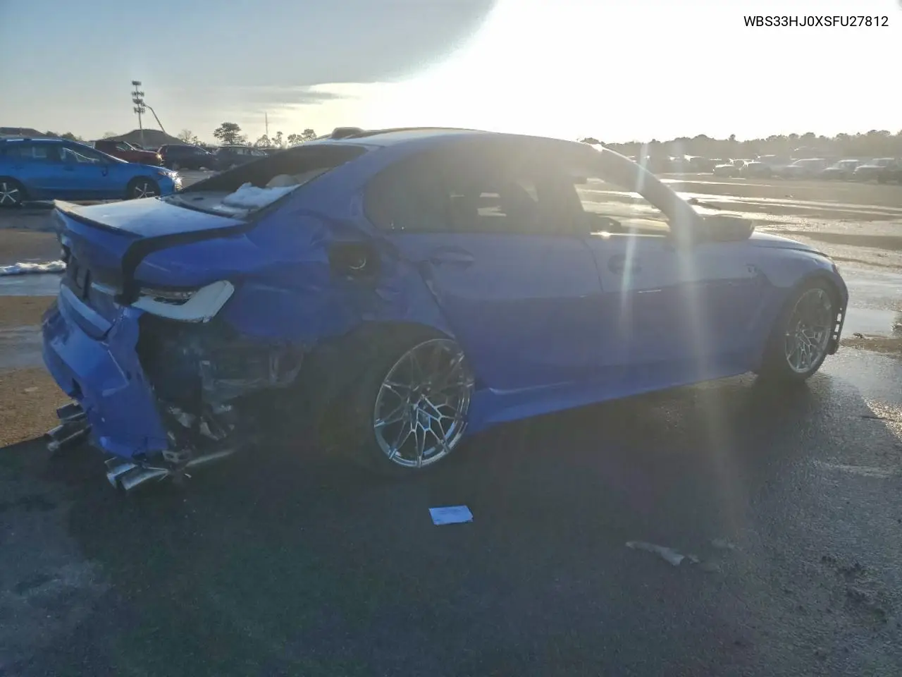 Auction sale of the 2025 BMW M3 , vin: WBS33HJ0XSFU27812, lot number: 97280195