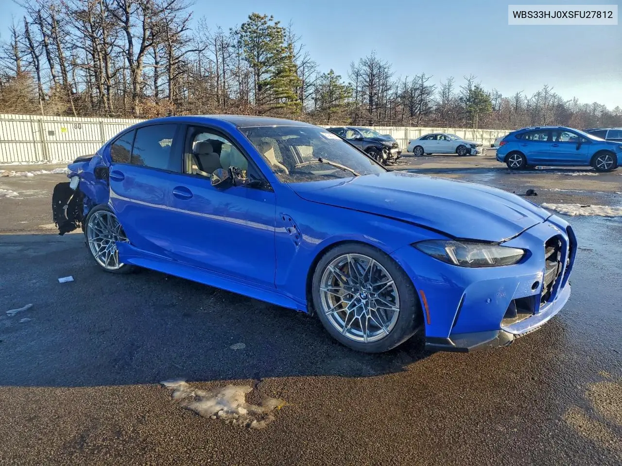 Auction sale of the 2025 BMW M3 , vin: WBS33HJ0XSFU27812, lot number: 97280195