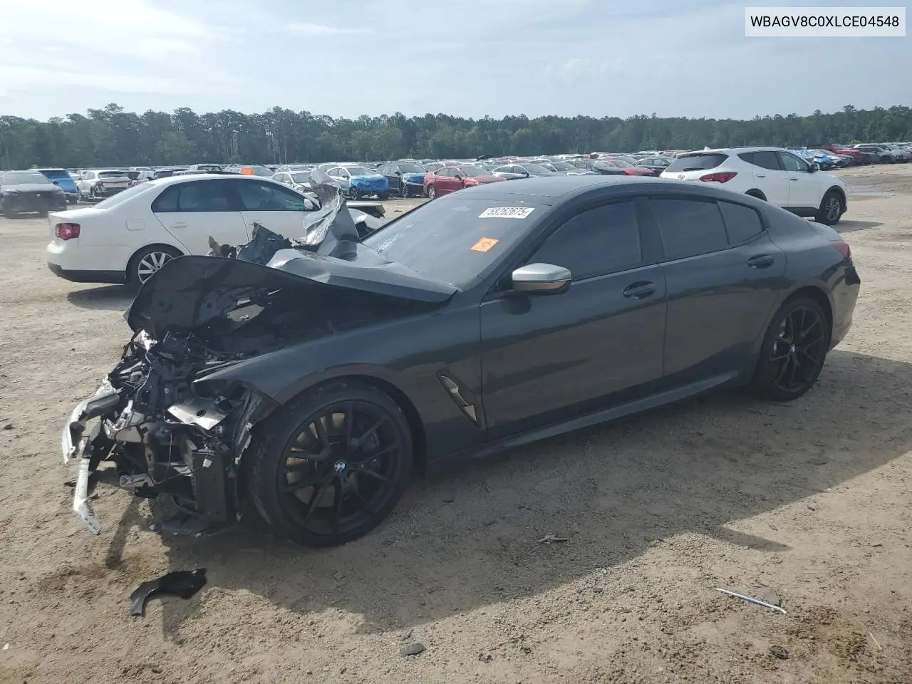 Auction sale of the 2020 BMW M8 , vin: WBAGV8C0XLCE04548, lot number: 58262675
