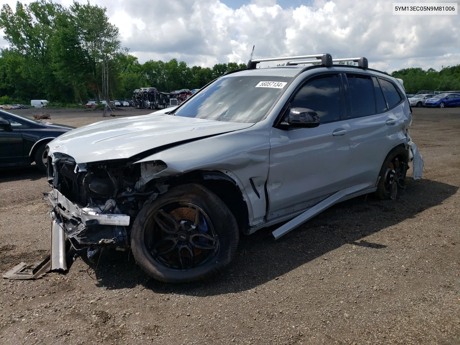 Auction sale of the 2022 BMW X3 M , vin: 5YM13EC05N9M81006, lot number: 56057134