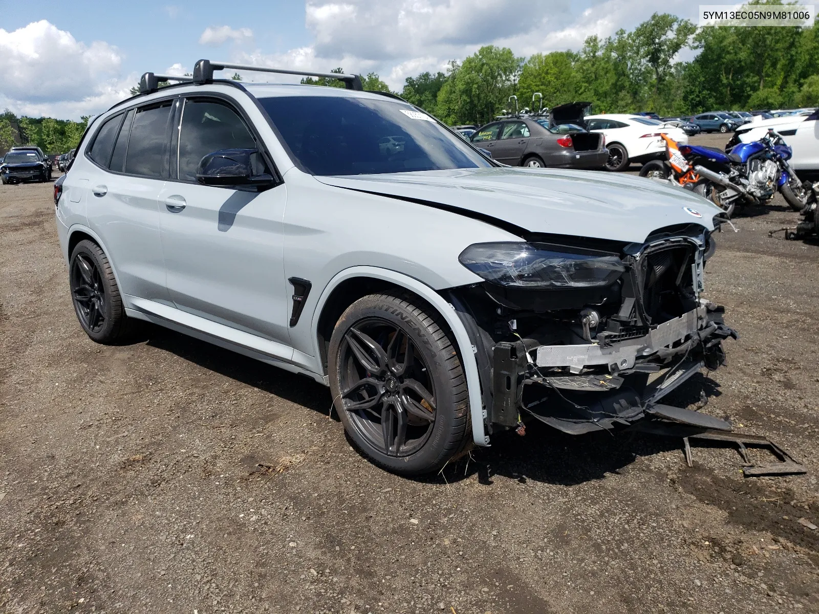 Auction sale of the 2022 BMW X3 M , vin: 5YM13EC05N9M81006, lot number: 56057134