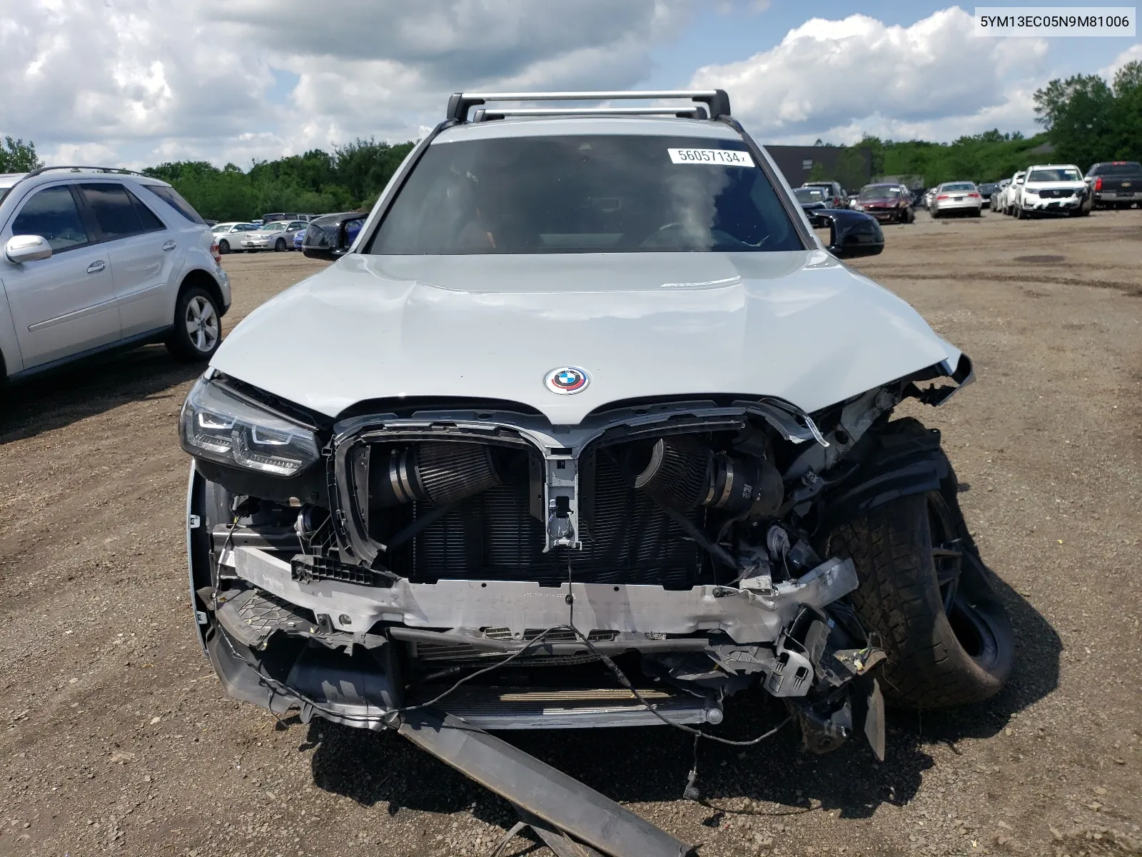 Auction sale of the 2022 BMW X3 M , vin: 5YM13EC05N9M81006, lot number: 56057134