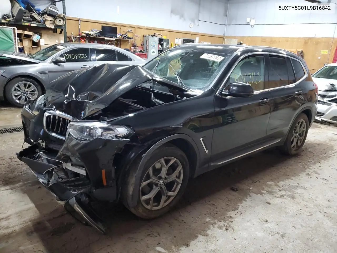 Auction sale of the 2020 BMW X3 , vin: 5UXTY5C01L9B16842, lot number: 71267163