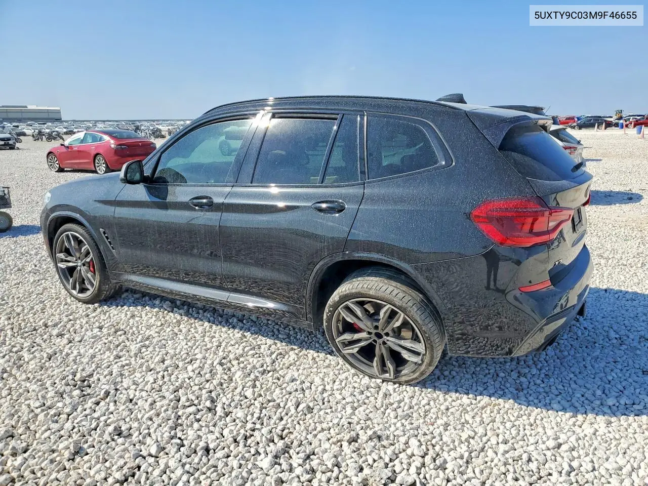 Auction sale of the 2021 BMW X3 , vin: 5UXTY9C03M9F46655, lot number: 76960625