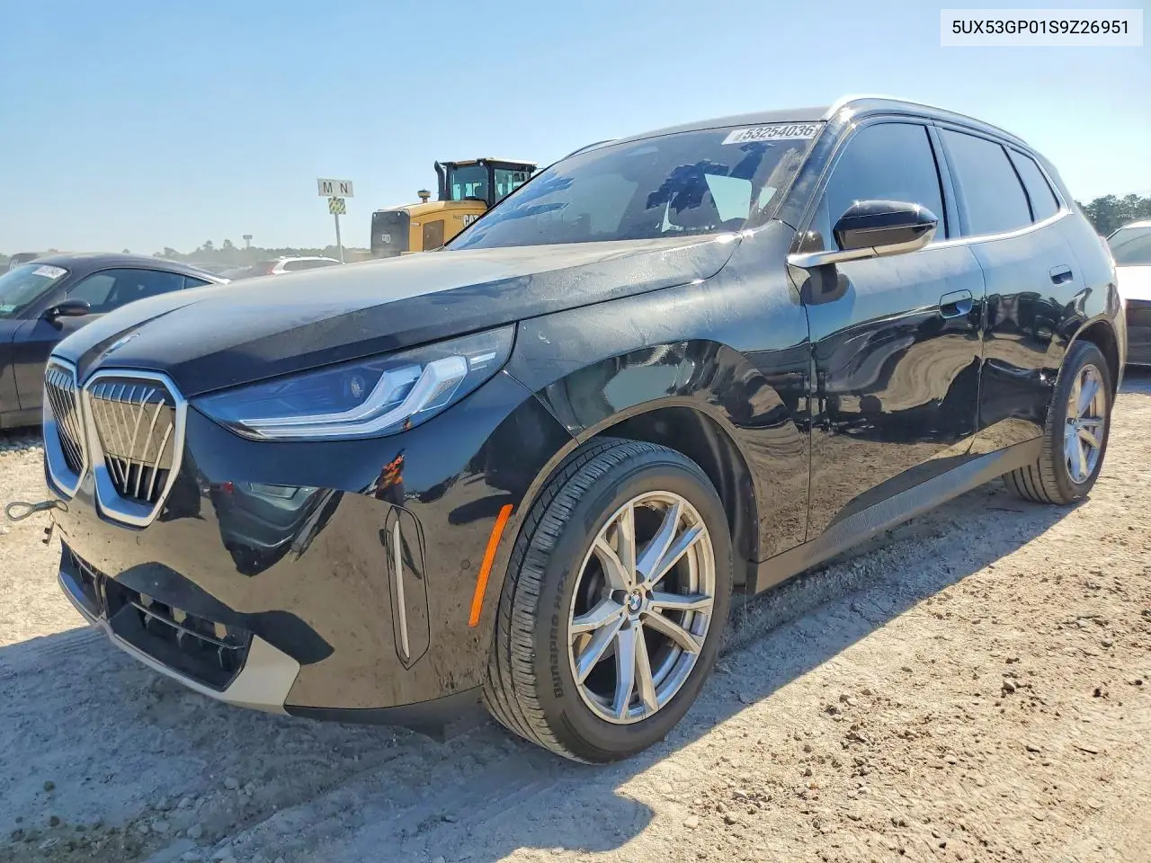 Auction sale of the 2025 BMW X3 , vin: 5UX53GP01S9Z26951, lot number: 53254036