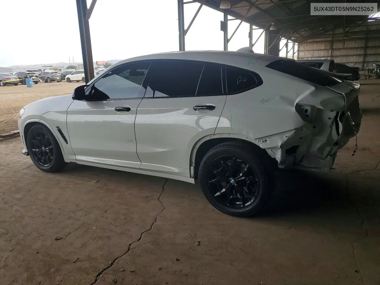 Auction sale of the 2022 BMW X4 , vin: 5UX43DT05N9N25262, lot number: 76355085