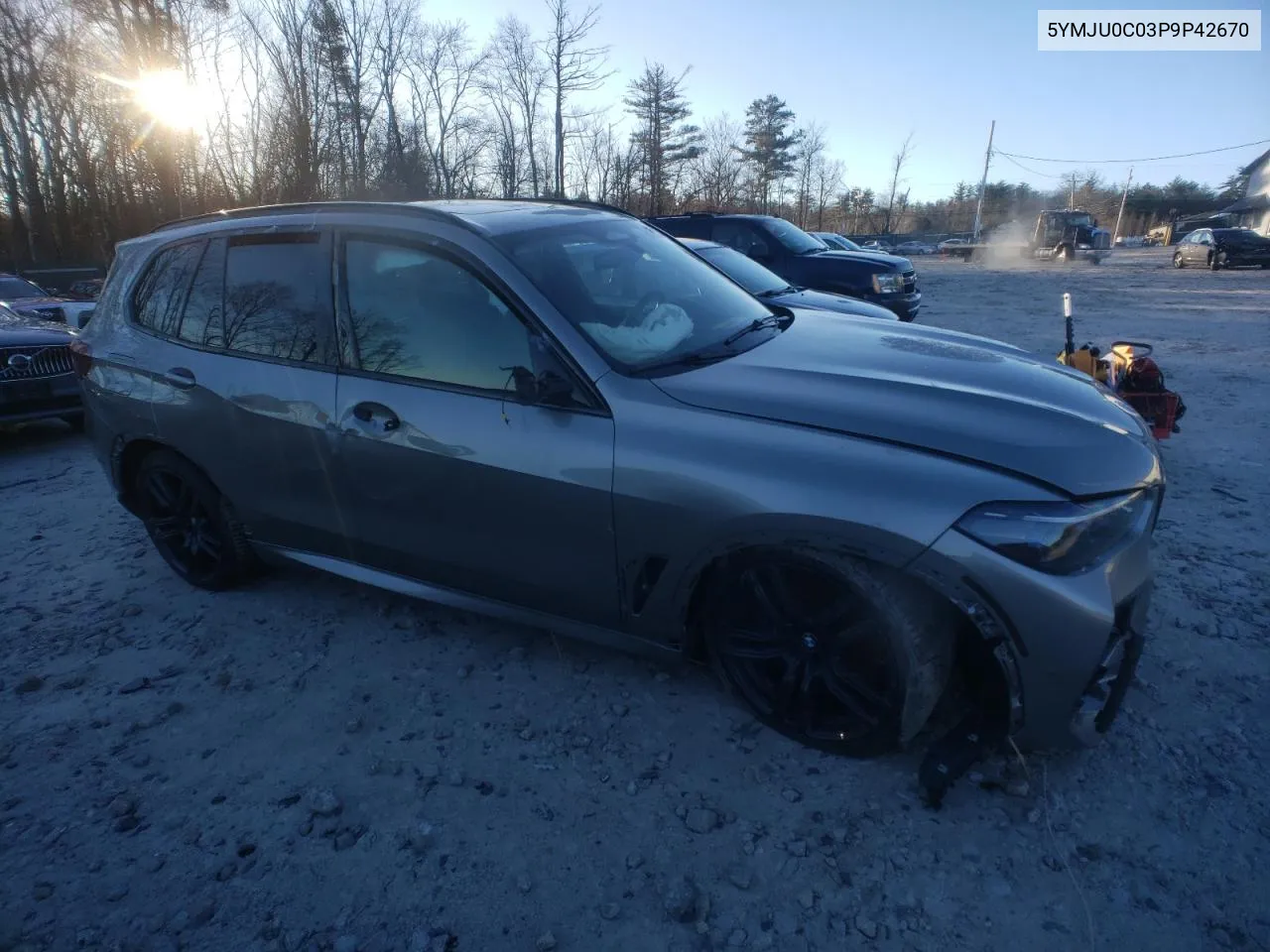 Auction sale of the 2023 BMW X5 , vin: 5YMJU0C03P9P42670, lot number: 80304543