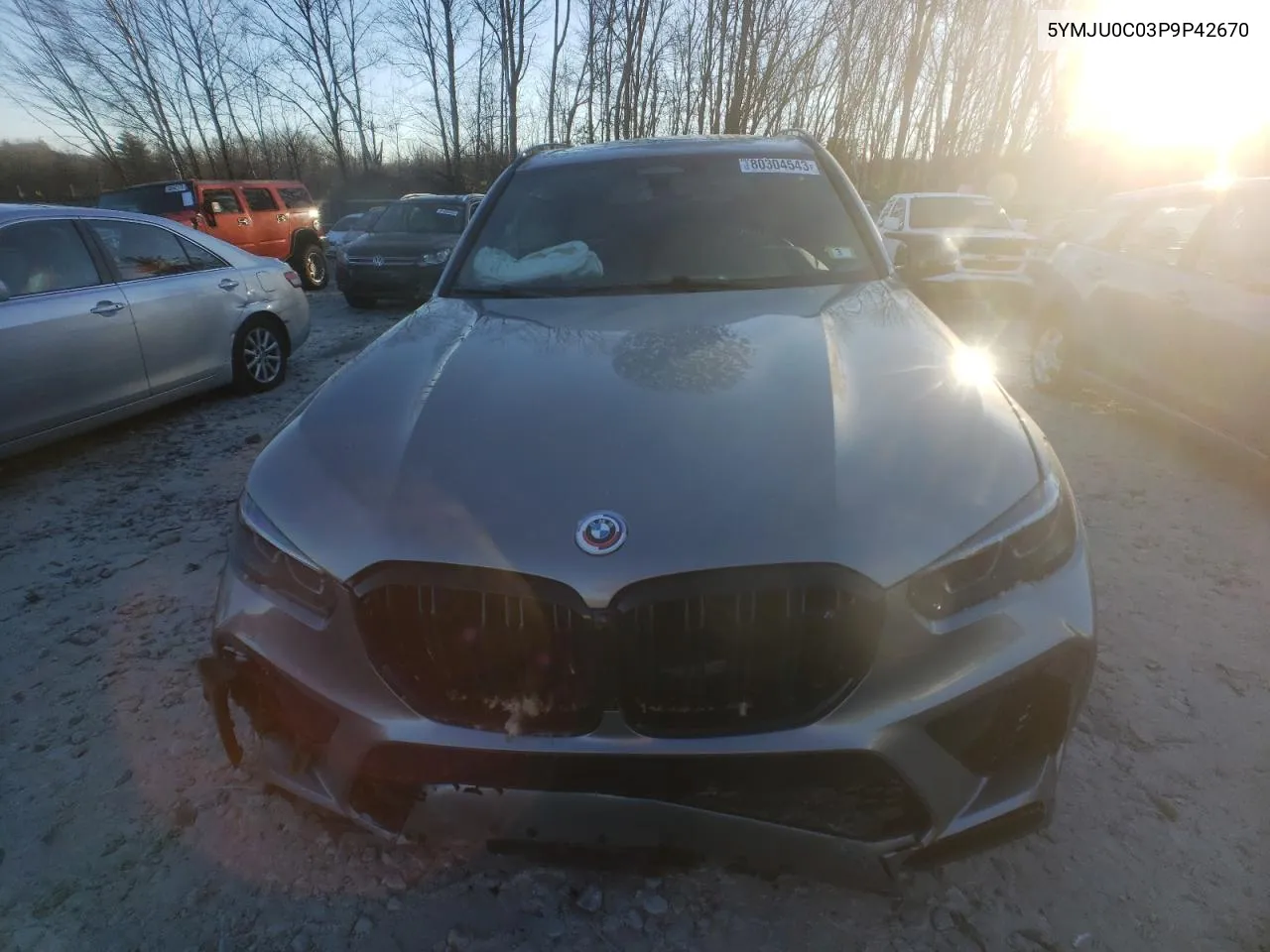 Auction sale of the 2023 BMW X5 , vin: 5YMJU0C03P9P42670, lot number: 80304543