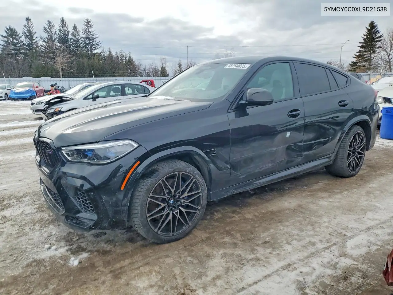 Auction sale of the 2020 BMW X6 , vin: 5YMCY0C0XL9D21538, lot number: 78264095
