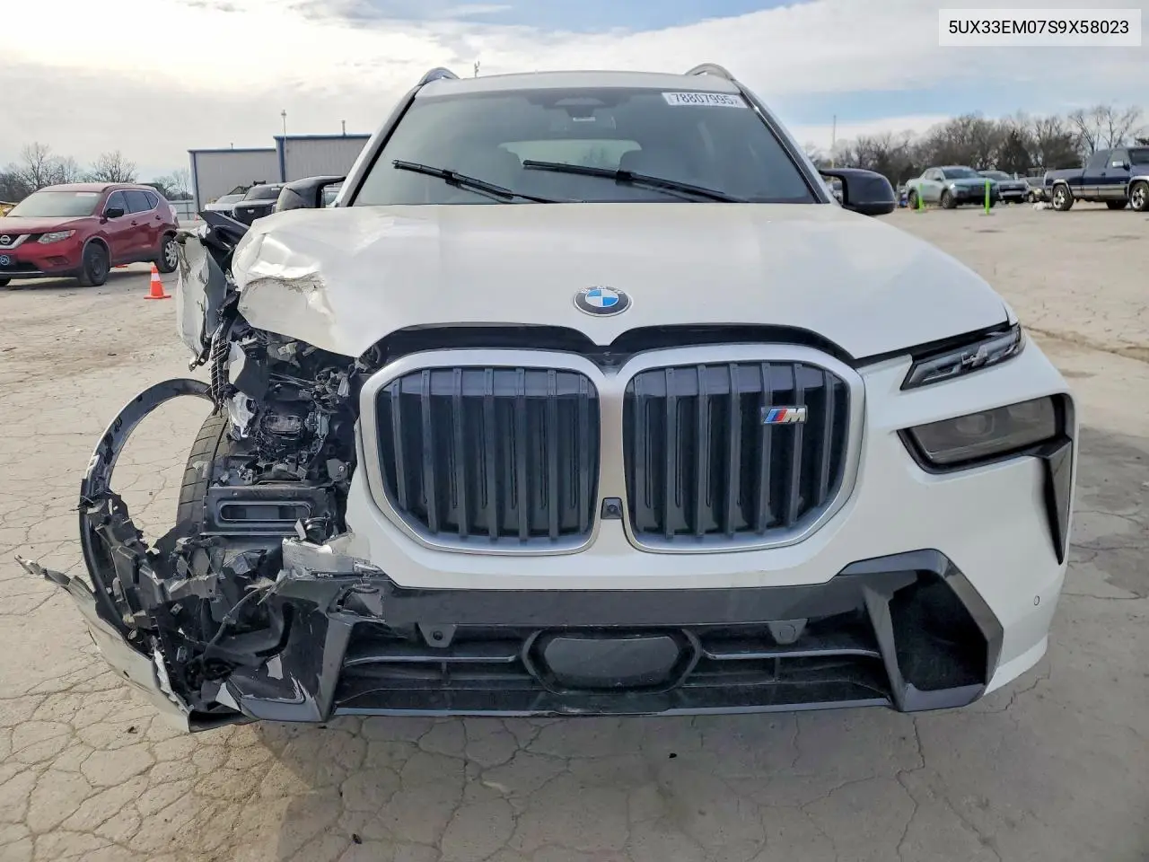 Auction sale of the 2025 BMW X7 , vin: 5UX33EM07S9X58023, lot number: 78807995