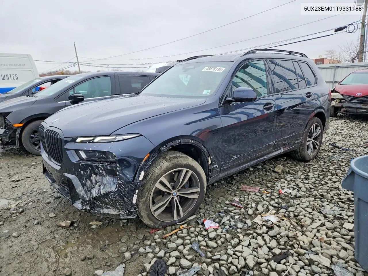Auction sale of the 2026 BMW X7 , vin: 5UX23EM01T9331188, lot number: 48575116
