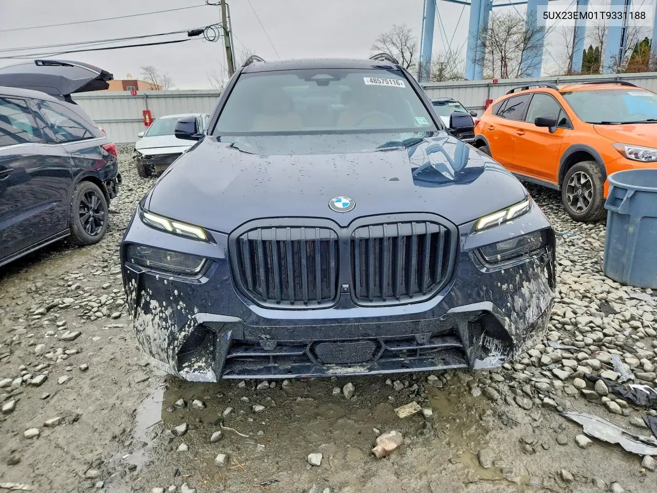 Auction sale of the 2026 BMW X7 , vin: 5UX23EM01T9331188, lot number: 48575116