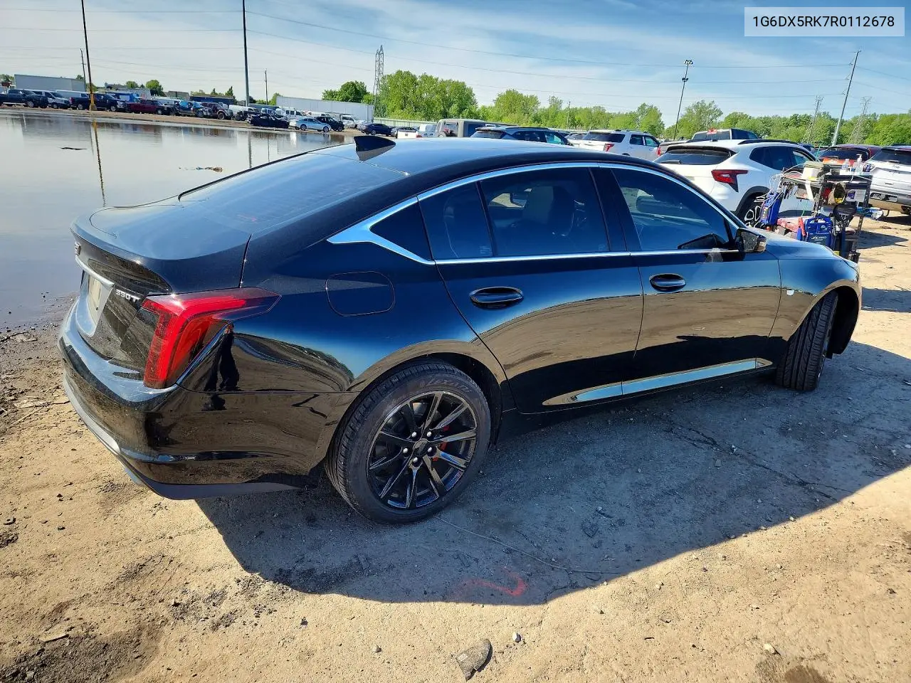 Auction sale of the 2024 Cadillac CT5 , vin: 1G6DX5RK7R0112678, lot number: 54250526