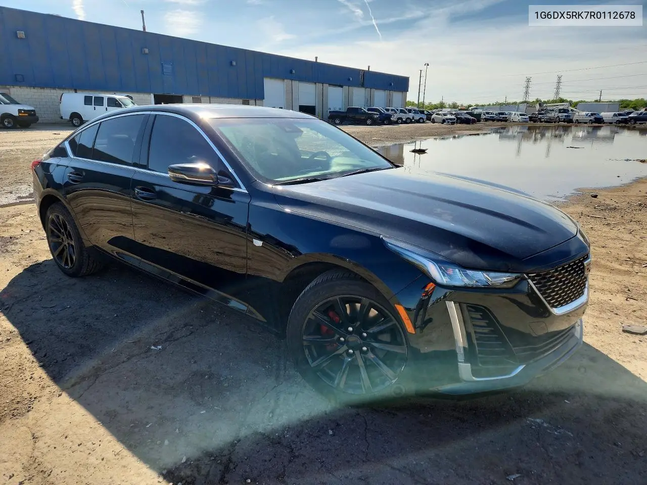 Auction sale of the 2024 Cadillac CT5 , vin: 1G6DX5RK7R0112678, lot number: 54250526