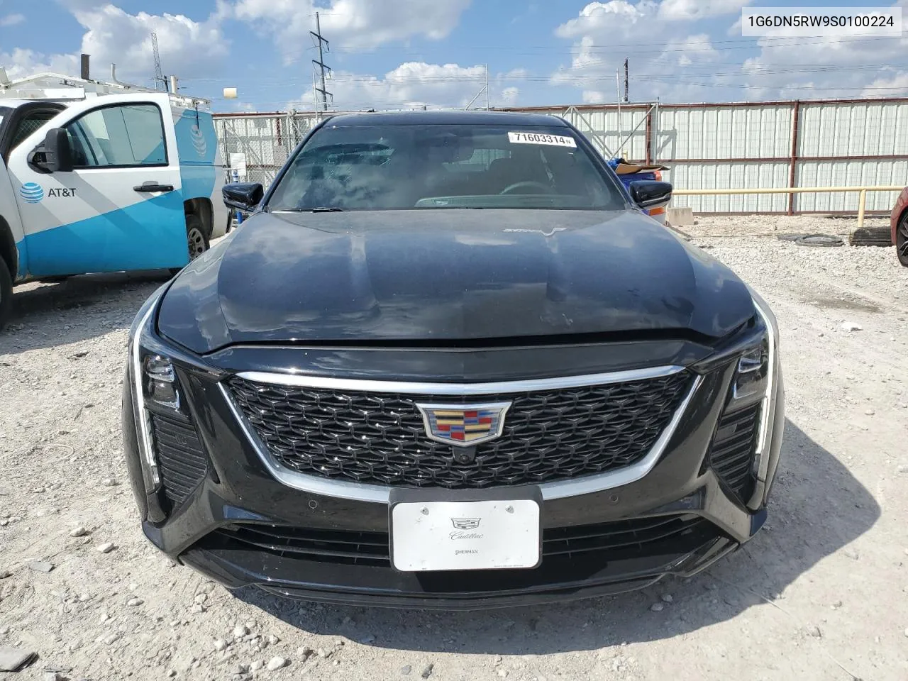 Auction sale of the 2025 Cadillac CT5 , vin: 1G6DN5RW9S0100224, lot number: 71603314
