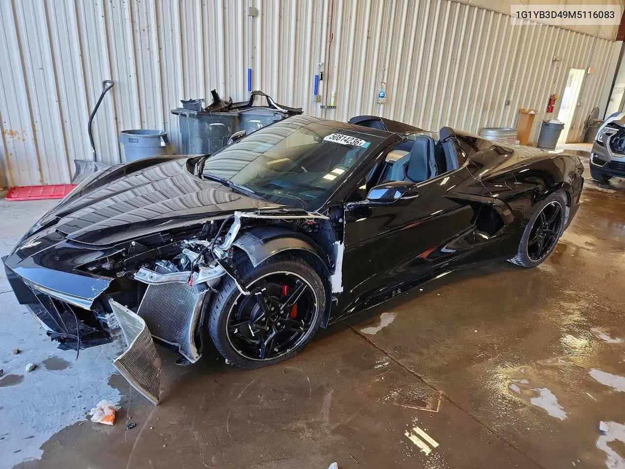 Auction sale of the 2021 Chevrolet Corvette , vin: 1G1YB3D49M5116083, lot number: 50814236