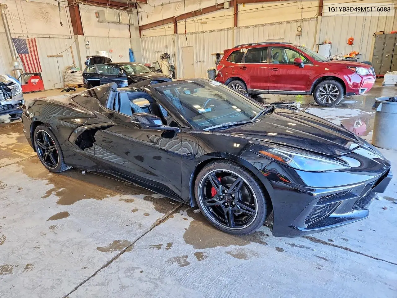 Auction sale of the 2021 Chevrolet Corvette , vin: 1G1YB3D49M5116083, lot number: 50814236