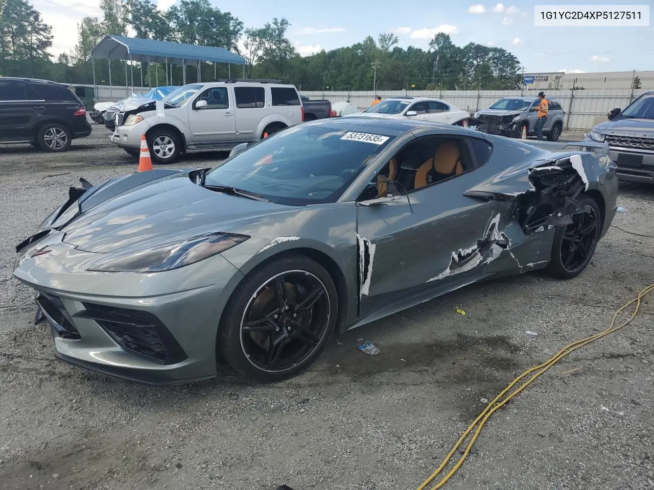 Auction sale of the 2023 Chevrolet Corvette , vin: 1G1YC2D4XP5127511, lot number: 53731635